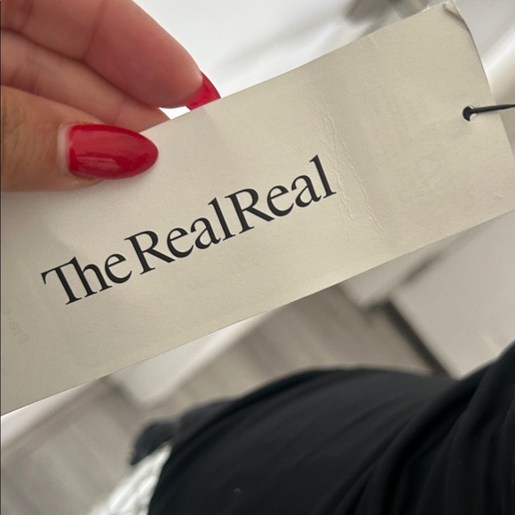 ET OCHS Black and White Asymmetrical Cutout Bodysuit S - Picture 7 of 15